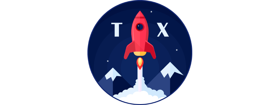 Bitcoin Transaction Rocket Bitcoin Transaction Rocket logo